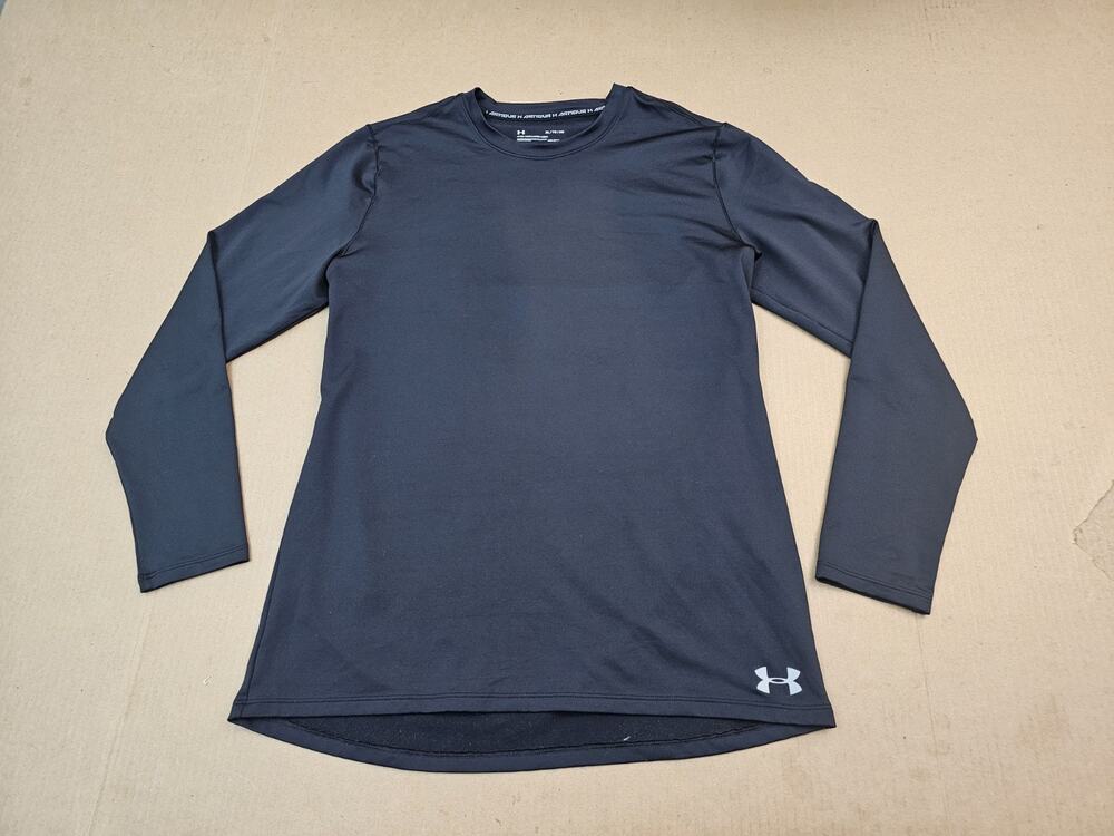 Under Armour ColdGear Long Sleeve Fitted Shirt black Men’s Size XL